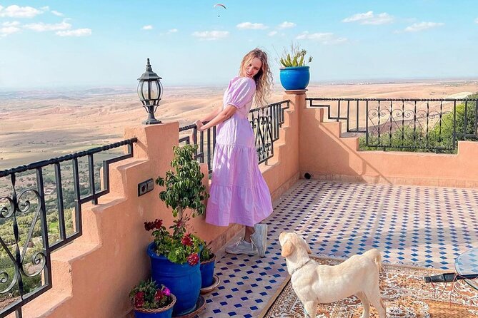 Paragliding and Camel tour in Agafay from Marrakech - From Marrakech to Lala Takerkoust