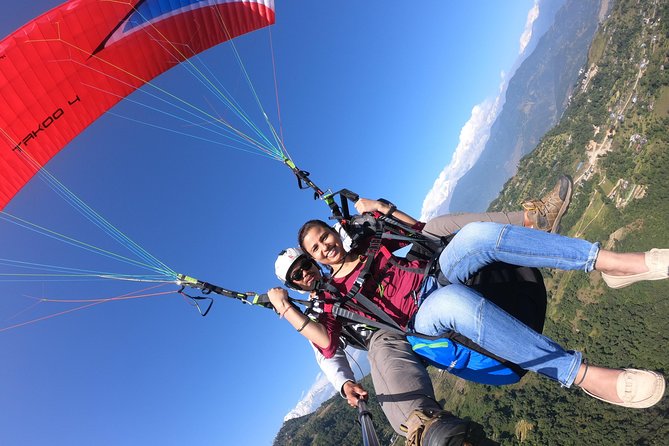 Paragliding at Sarangkot Pokhara - The morning schedule from Lakeside to Sarangkot