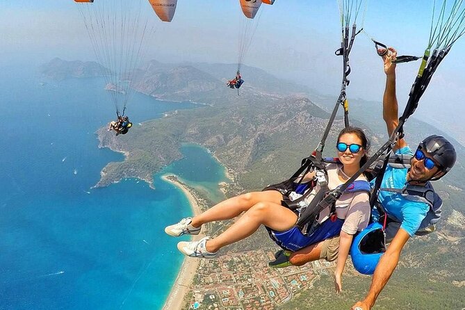 Paragliding(Babadag 1970 m)Fethiye - What the flight gives you from above