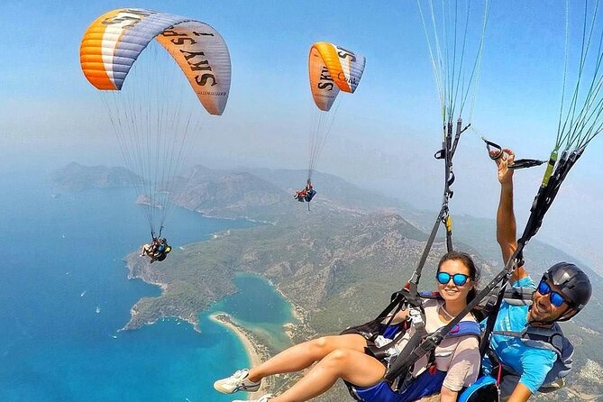 Paragliding Experience at the Peerless Cleopatra Beach - From Antalya to Yassı Tepe