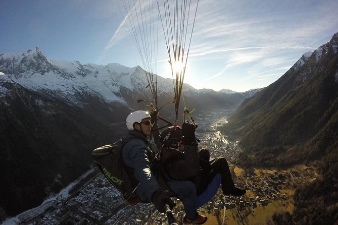Paragliding Experience from Chamonix and Aiguille du Midi - Aiguille du Midi reaches the high point of the day