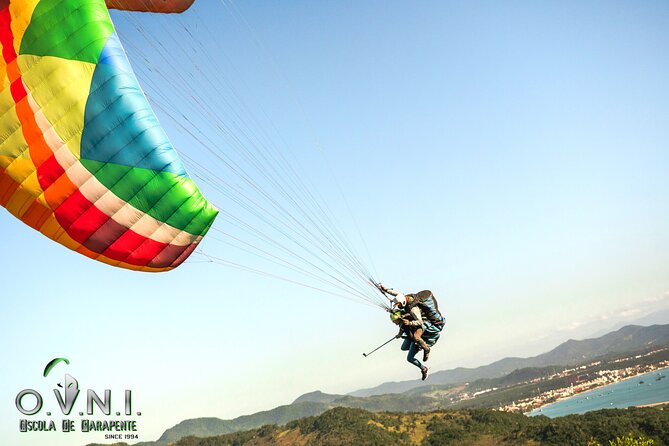 Paragliding flight with instructor in Florianópolis - The view from Praia Brava