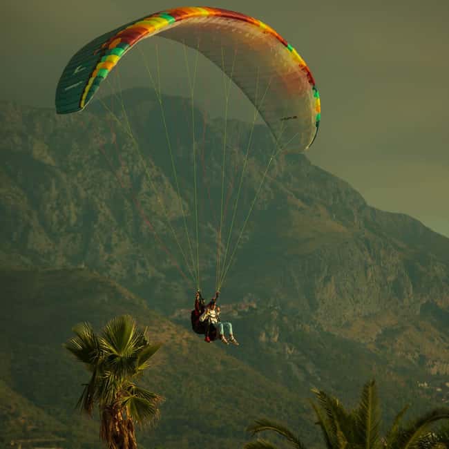 Paragliding in Budva with Certified Pilot (All-Inclusive) - What the view looks like from the air