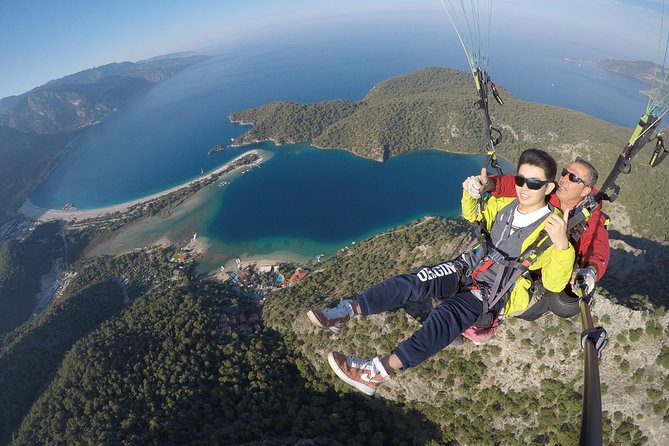 Paragliding Oludeniz Fethiye - Blue Lagoon views from above