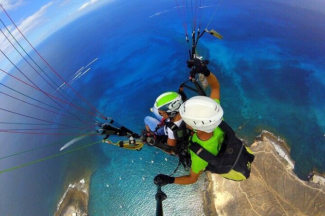 Paragliding Tandem Flight in Tenerife South ADRENALINE! - From Playa de la Enramada to the Adeje mountains