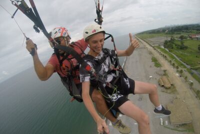 Paragliding tandem flights in Georgia