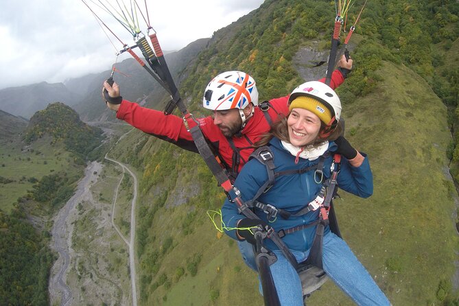 Paragliding tandem flights in Georgia - Weather is part of the bargain