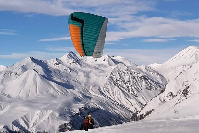 Paragliding Tandem Flights in Gudauri - Flying Above Gudauri Instead of Looking Up at It
