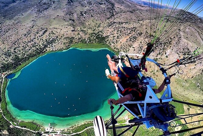 Paragliding Tours in Crete - What a paratrike flight in Crete feels like