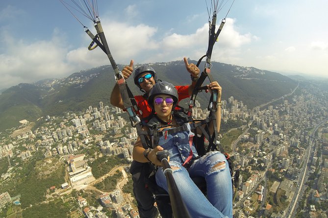 Paragliding Trip Over Lebanon - Jounieh Bay - What the flight over Jounieh Bay feels like