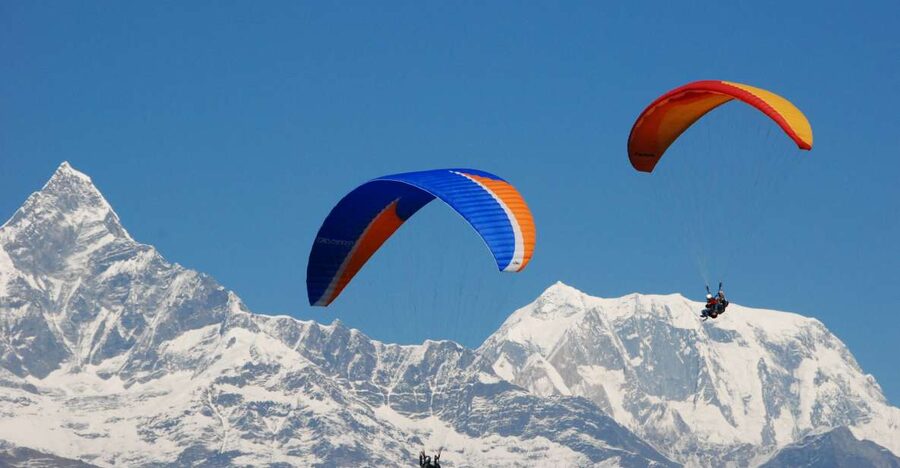 Pokhara: Adventure Paragliding Trip with Photos and Videos - Thirty minutes over Phewa Lake and the valley