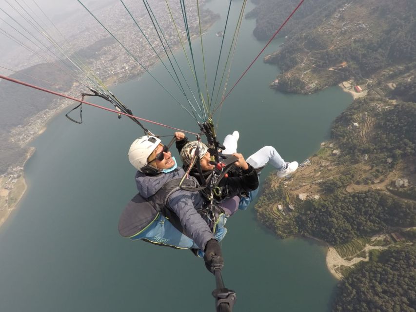 Pokhara: Adventure Paragliding Trip with Photos and Videos - Photos and video without carrying a camera