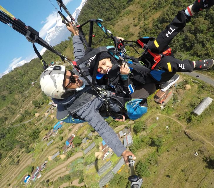 Pokhara: Adventure Paragliding Trip with Photos and Videos - The Sarangkot briefing before takeoff