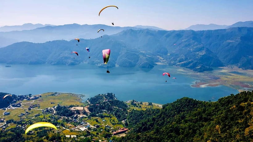 Pokhara: Half Day Upper Seti Rafting & Paragliding adventure - The break between flying and rafting