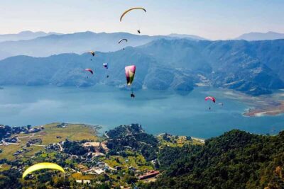 Pokhara: Paragliding Adventure with Photos and Video