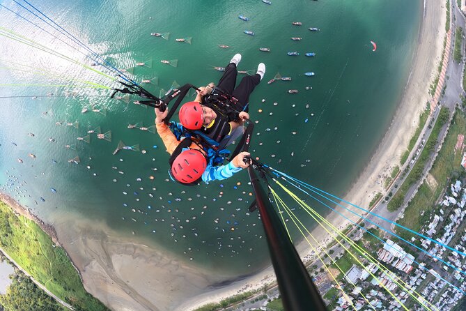 Private Paragliding Experience in Da Nang - The tandem flight over forest, ocean, and Da Nang