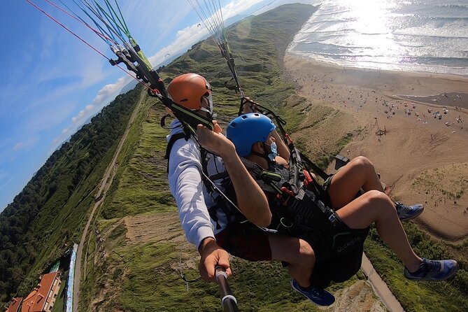 Private Tandem Paragliding Flight in Bizkaia - Weather is part of the deal