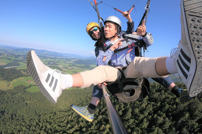 Private Tandem Paragliding Salzburg Mt Gaisberg - Reaching the launch point at Gaisbergspitz