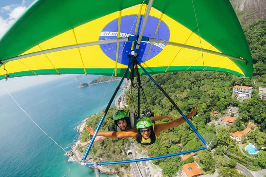 Rio de Janeiro: Hang Gliding Tandem Flight - The flight over Rio’s coast