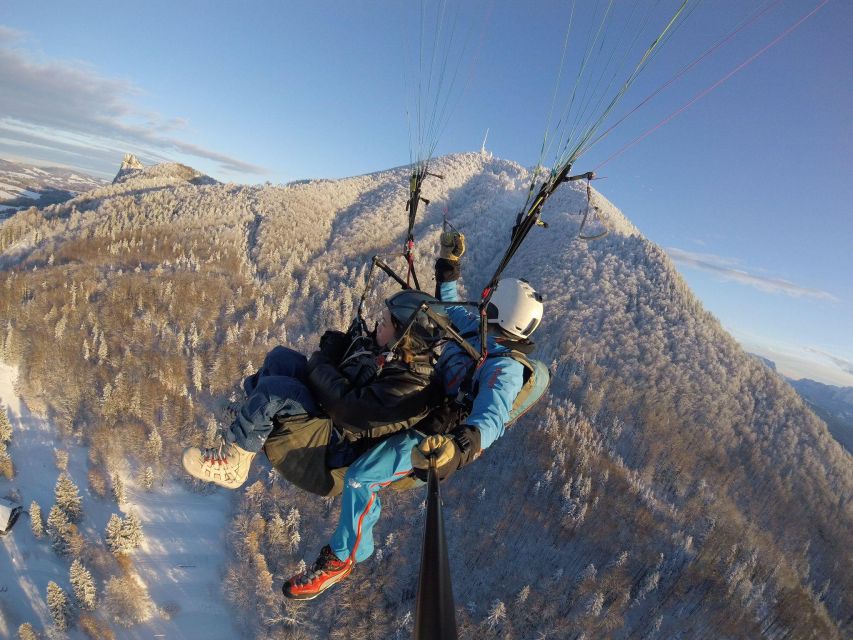 Salzburg like an eagle: tandem paragliding from Gaisberg - What Your First 15 Minutes Look Like