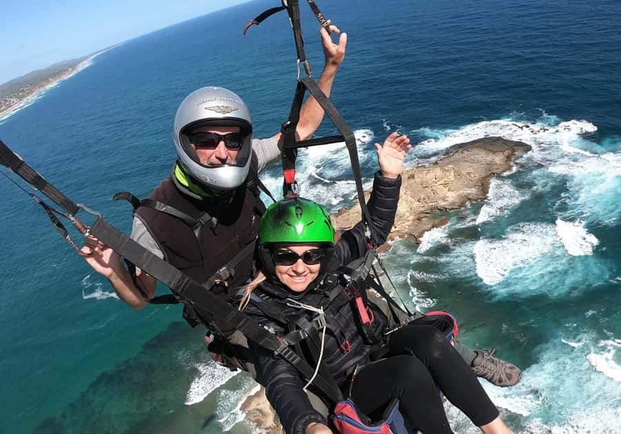 Sedgefield: Standard Tandem Paragliding Flight - What the 10-Minute Flight Feels Like