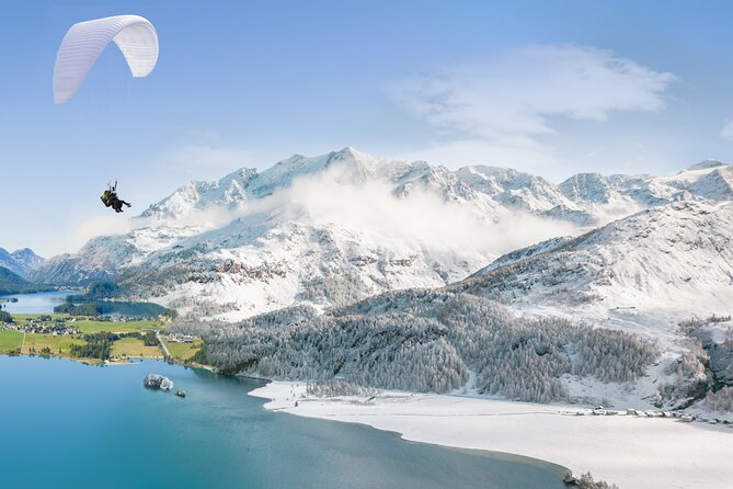 St. Moritz Paragliding Flight Experience - From Corvatsch to the Engadine sky