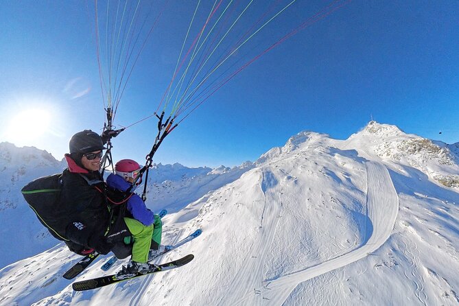 St. Moritz Paragliding Flight Experience - Snowy peaks, turquoise lakes, and a quiet glide