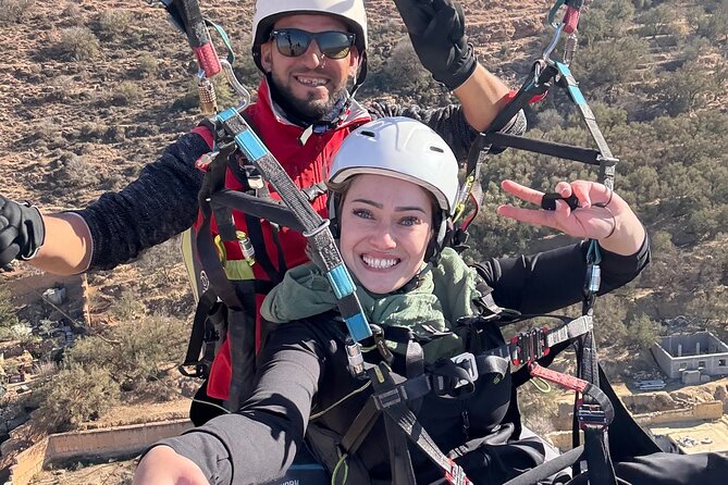 Sunset Paragliding in Agafay – Tandem Flight from Marrakech” - GoPro photos and video make the memory easier