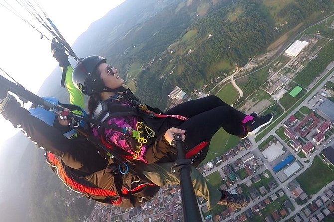 Tandem Paragliding Experience in Sarajevo, Bosnia and Herzegovina - The Pinzgauer ride to Matorac