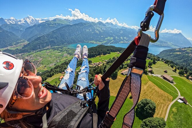 Tandem Paragliding Experience with Transport from Interlaken - Choosing between a gentle glide and a rollercoaster finish