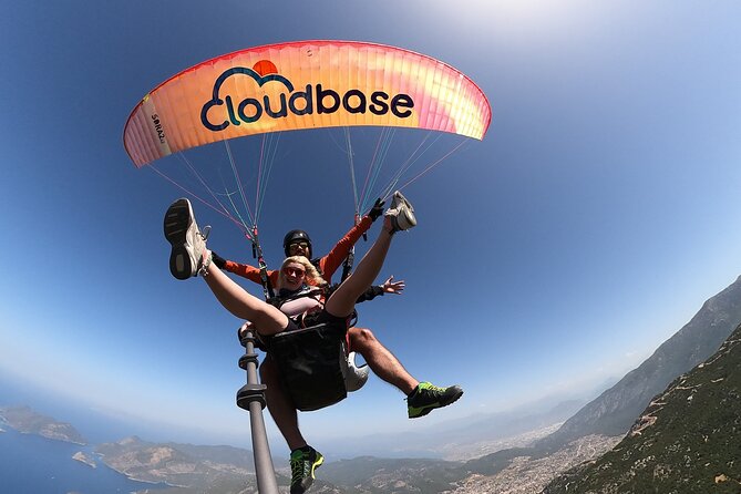 Tandem Paragliding Flight Experience Babadağ Mountain Fethiye - Takeoff from Babadağ
