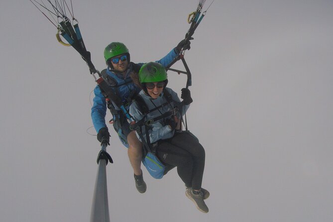 Tandem Paragliding Flight in Costa Adeje from 1100m - The view over Adeje and its ravines