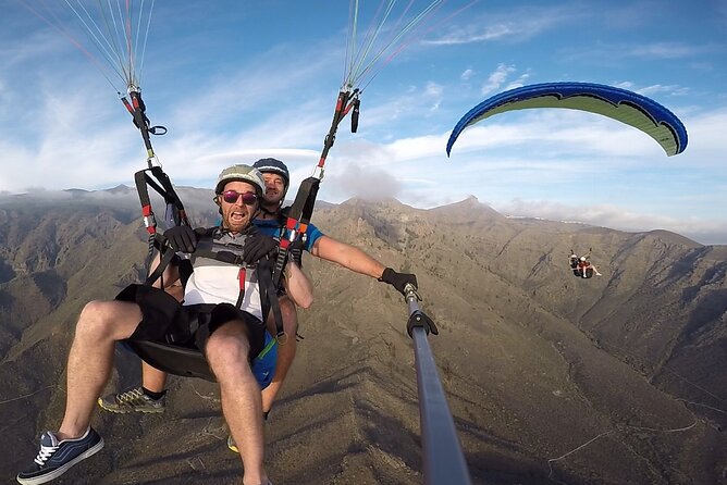 Tandem Paragliding Flight in Costa Adeje from 1100m - Why the flight can feel less frightening than expected