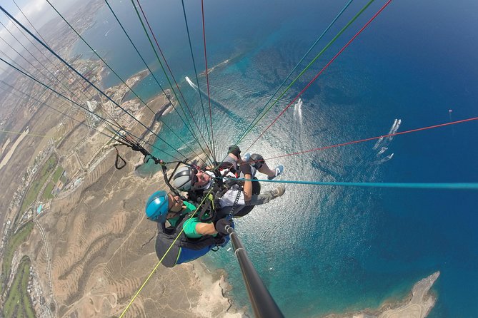 Tandem Paragliding Flight in South Tenerife - What the 15 to 20 Minute Flight Feels Like