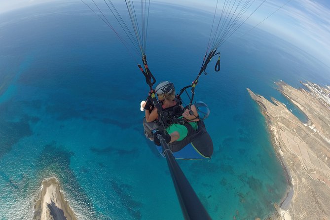 Tandem Paragliding Flight in South Tenerife - GoPro Photos and Video After Landing