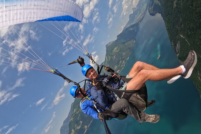 Tandem Paragliding Flight in the Lucerne Region - The cable car and walk to launch