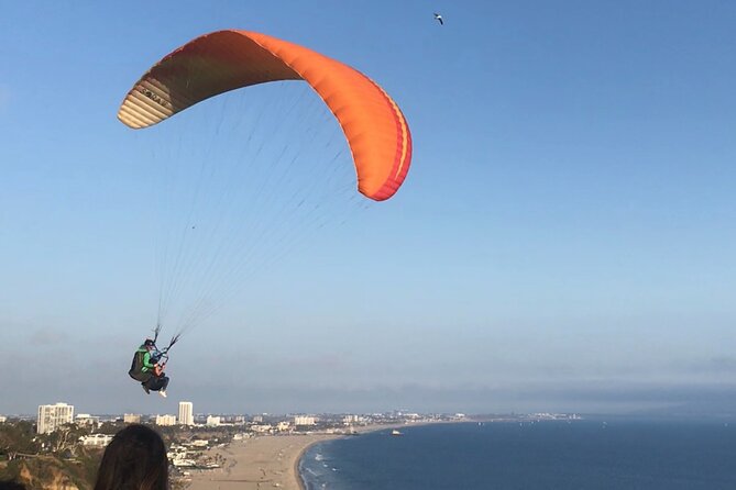 Tandem Paragliding flight with instructor in Malibu - Weather is part of the experience, not a footnote