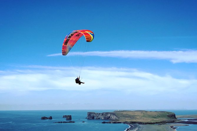 Tandem Paragliding Flights from Vik - How long are you really in the air?
