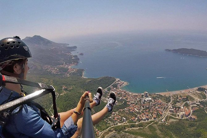Tandem paragliding in Budva /All-inclusive - The five named locations, and what they really mean