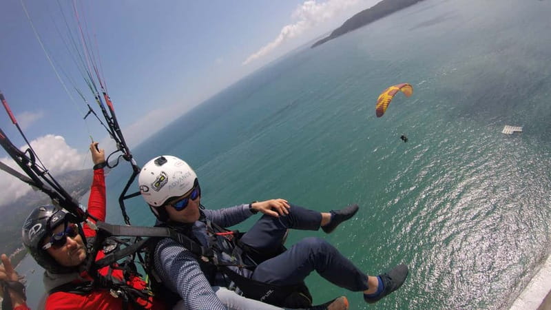 Tandem Paragliding in Budva with Expert Pilots/All-inclusive - Taking off from the Brajići mountains