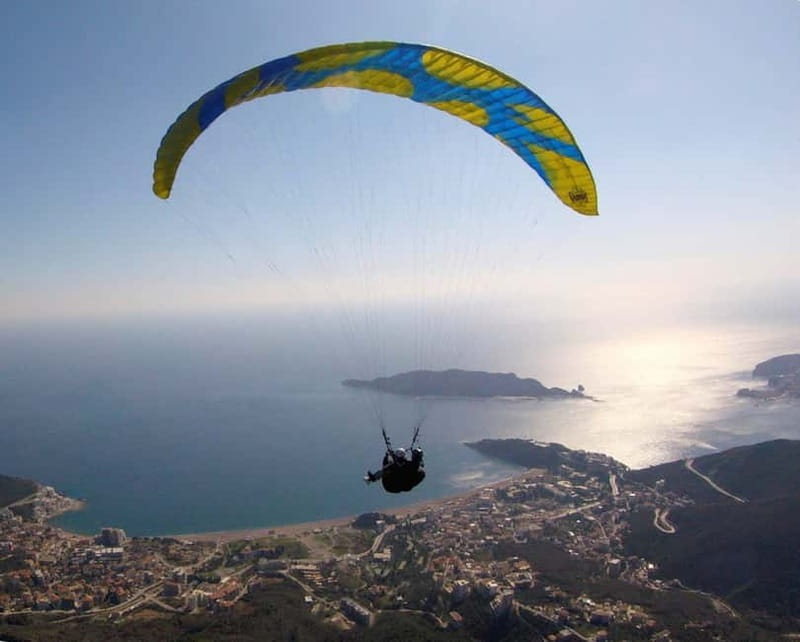 Tandem Paragliding in Budva with Expert Pilots/All-inclusive - How long the day really takes