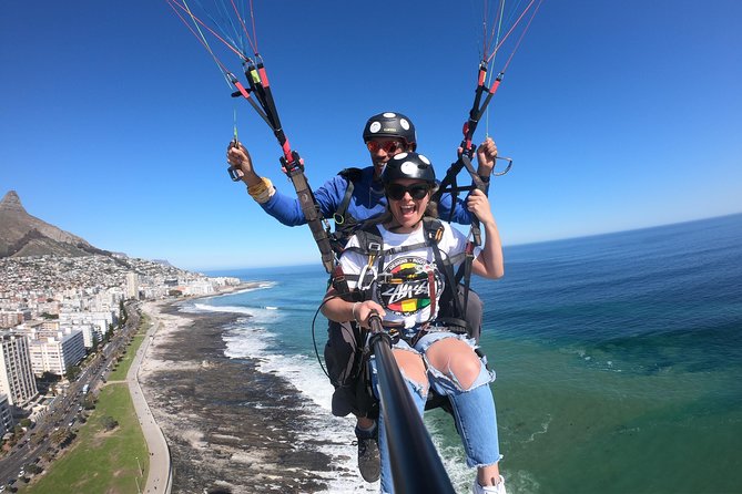 Tandem Paragliding in Cape Town - Taking the Controls Under Supervision