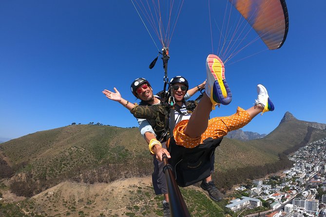 Tandem Paragliding in Cape Town - Photos, Videos, and the Extra Cost