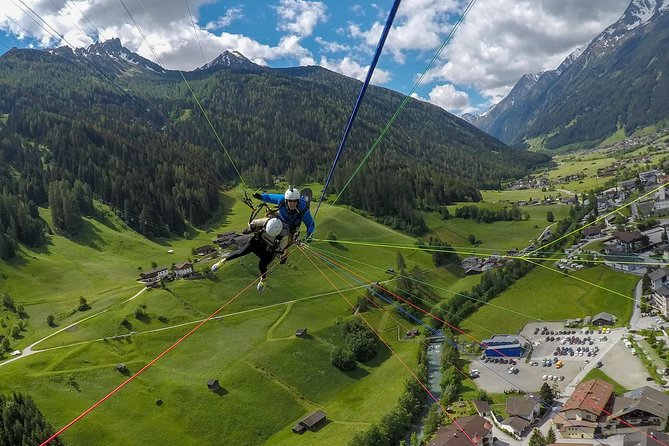 Tandem Paragliding Tirol, Austria - Meeting at Neustift, not central Innsbruck