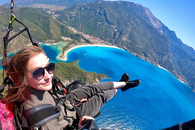 Tandem Paragliding with Professionals in Fethiye, Oludeniz - From the Ölüdeniz meeting point to Babadağ