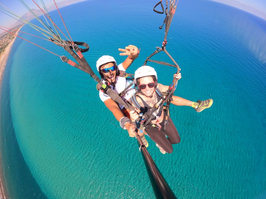 Taormina: Paragliding Tour with Instructor and GoPro Video - Leaving Letojanni for the launch site
