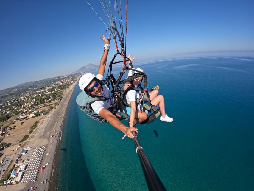 Taormina: Paragliding Tour with Instructor and GoPro Video - GoPro10 footage from the air
