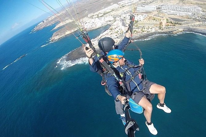 Tenerife Basic Paragliding Flight Experience with Pickup - From Costa Adeje to the Tenerife takeoff site
