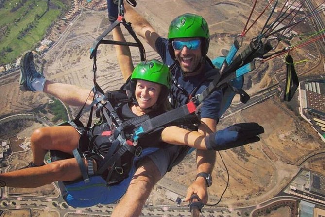 Tenerife Basic Paragliding Flight Experience with Pickup - Getting ready for a first paragliding flight