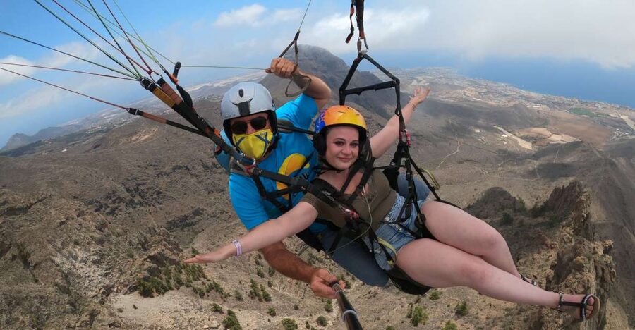 Tenerife: Paragliding with National Champion Paraglider - Key points about this Tenerife flight